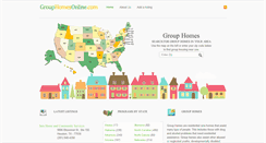Desktop Screenshot of grouphomesonline.com